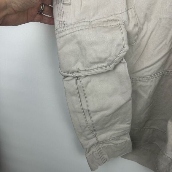 Polo Ralph Lauren Classic Chino Cargo Shorts Men's Size 56B Big Khaki Tan gorpec - Picture 2 of 12